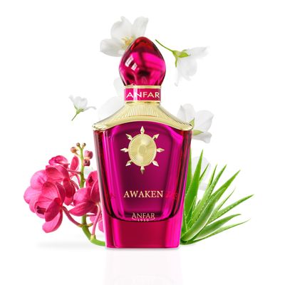 Anfar 1950 Awaken POUR FEMME Extrait de Parfum for Women, 3.4 fl oz, CITRUSES,BERGAMOT,ORCHID,HELIPTROPE,WOMEN,100ML