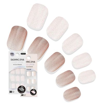 Dashing Diva Magic Press Premium Nail Bundle - Fairytale Collection - Square Shape Press On Nails - Happily Ever After &amp; Tiki Hut - Long Lasting Gel- Lasts Up to 7 Days - 2 Sets