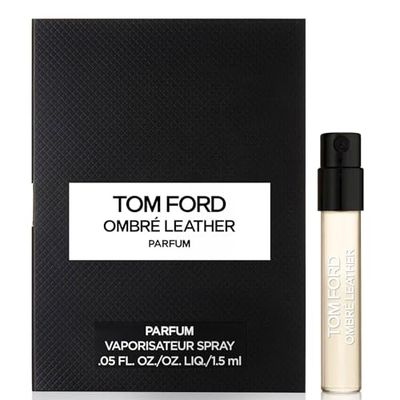 Tom Ford Ombre Leather Parfum For Men 0.05 Ounce Spray Vial Sample