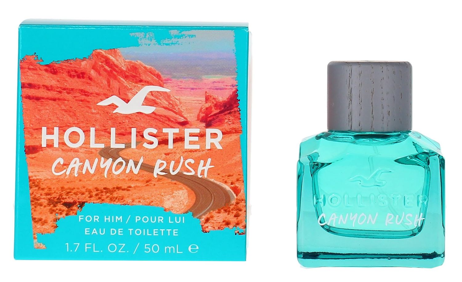 Hollister Canyon Rush Eau de Toilette for Him (1.7oz)