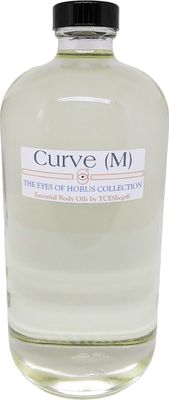 TCEShop Curve - Type For Men Cologne Body Oil Fragrance Regular Cap - Clear - 32 oz. - ID23459