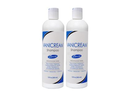 Vanicream Shampoo for Sensitive Skin, Dermatologist Tested, Free of Dyes, Fragrance, Parabens and Formaldehyde Releasers, Sulfate-Free, 12 fl oz (Pack of 2)