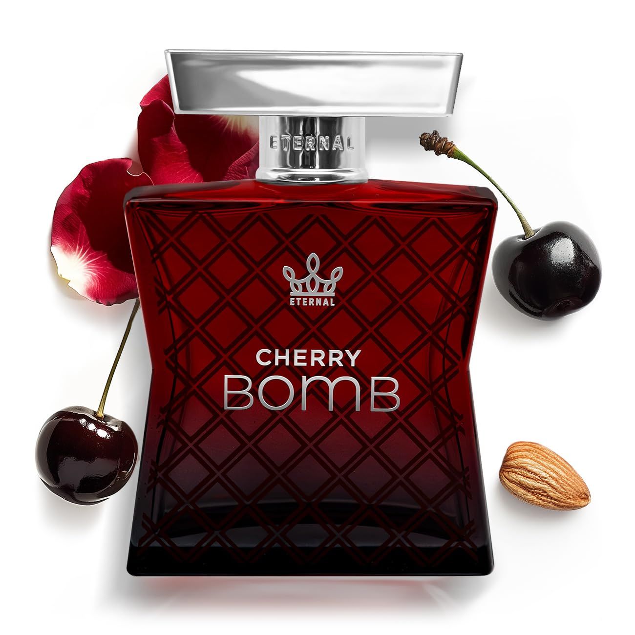 Eternal Cherry Bomb EDP Inspired by T.Ford Lost Cherry, 3.4 oz (100ml) Long-lasting, Vegan, Clean Ingredients, Unisex Perfume Spray, 2000 sprays per bottle