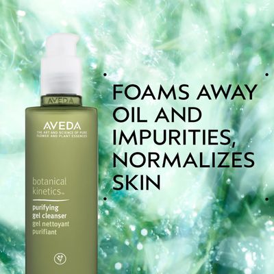 Aveda Botanical Kinetics Purifying Gel Cleanser | for Normal to Oily Skin | with Lavender and Vitamin E | 97 Naturally Derived, 5.0 Fl Oz