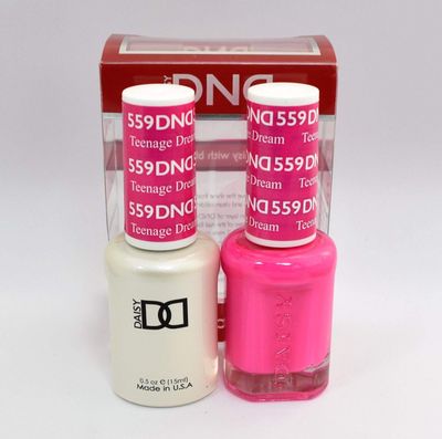 DND Gel &amp; Matching Polish Set 559 - TEENAGE DREAM by DAISY by DND