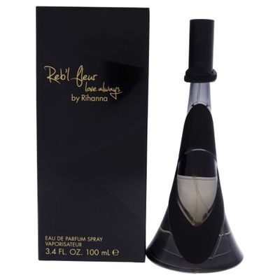 Rihanna Rebl Fleur Love Always for Women Eau De Parfum Spray, 3.4 Ounce