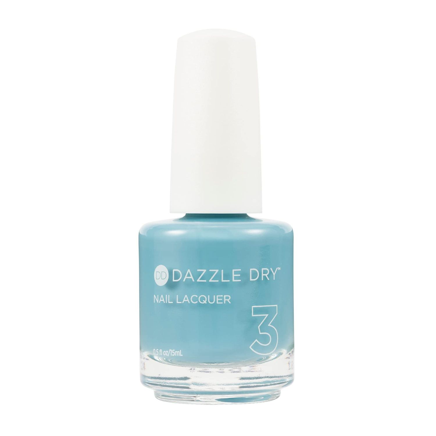 Dazzle Dry Nail Lacquer (Step 3) - Spearmint Tea - A turquoise crme. Full coverage cream. (0.5 fl oz)