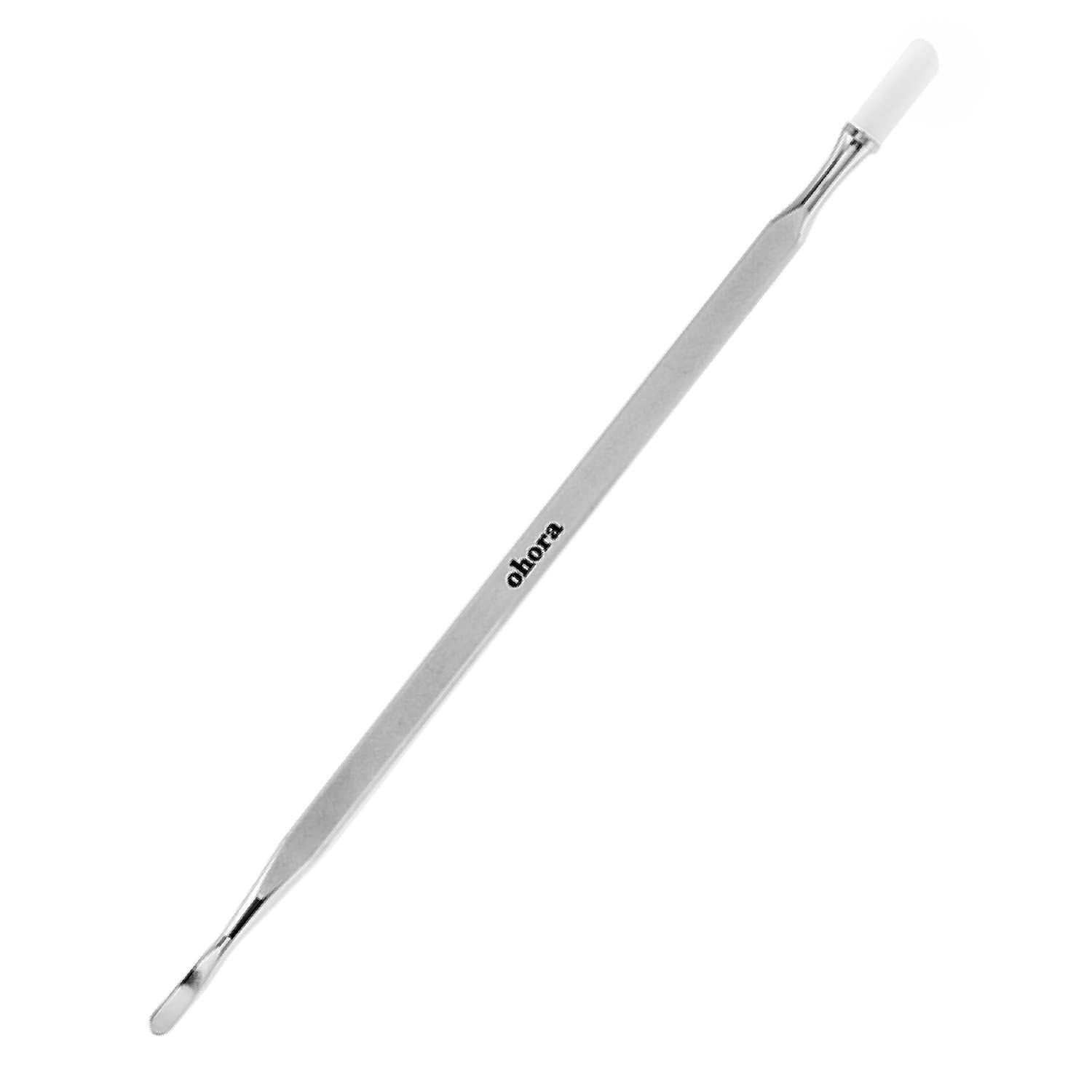 ohora Care Pro Easy Dual Stick - Stainless Steel, Professional Salon Quality, Nail Art Tools for Salon &amp; Home
