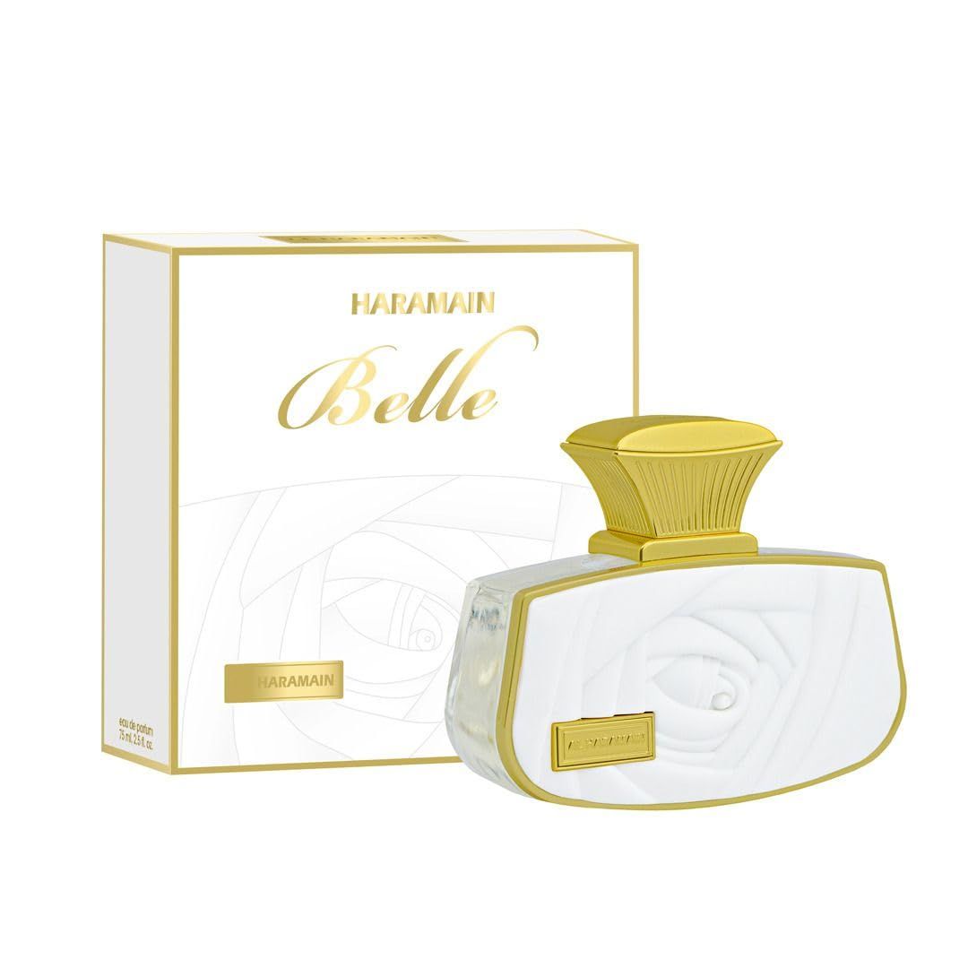 Al Haramain Belle - Arabian Perfume for Women - Long Lasting Perfume for Women - Floral Fruity Fragrances - Eau de Parfum - 2.5 oz