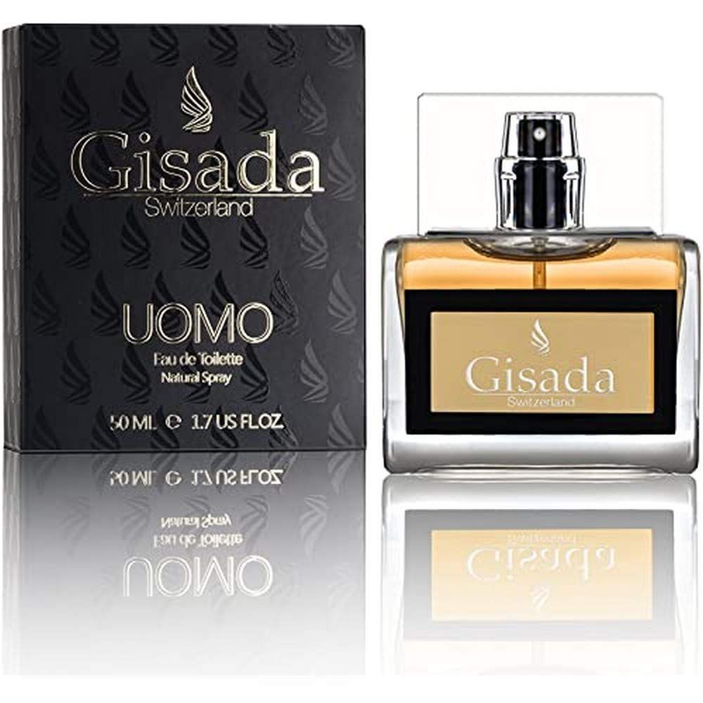 Gisada Switzerland Mens Eau De Toilette Fragrance, Perfume Cologne for Men (Spicy, Woody, Zest), Uomo, 100mL/3.3oz