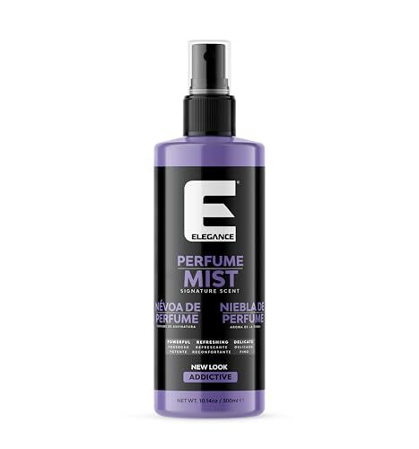 E Elegance Perfume Mist 300 ml - Refreshing Daily Fragrance Spray, Long-Lasting Scent, Body fragrance Mist for Men and Women, ADDICTIVE