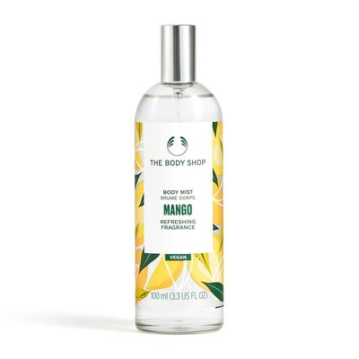 The Body Shop Mango Body Mist - Refreshes and Cools with a Fruity Scent - Vegan - 3.3 oz