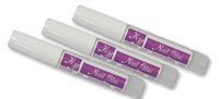 KM Nail Glue - 0.07oz, 25 count, Strong Bond in 3 Seconds