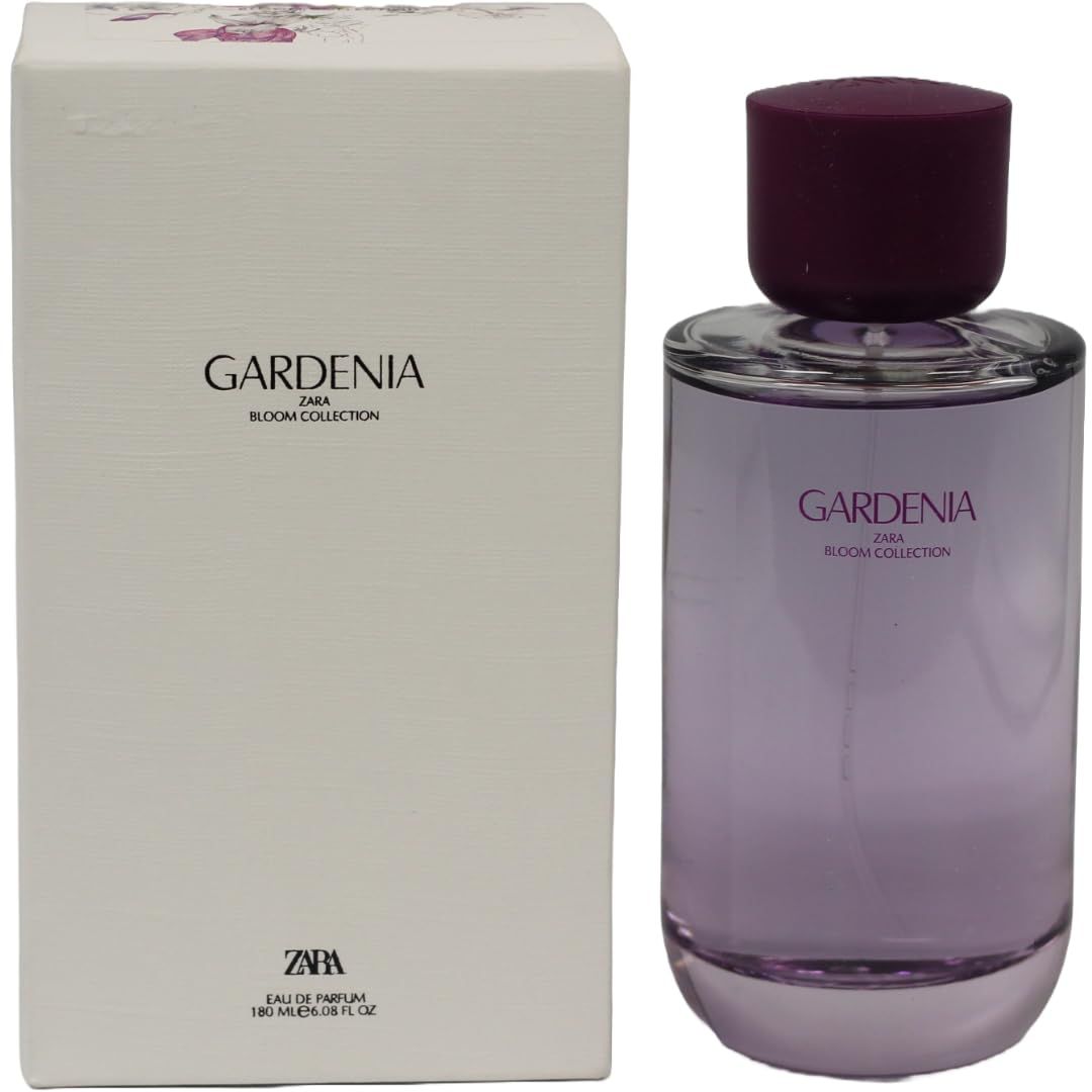 Zara Gardenia Womens Perfume EDP 180 ML (6.08 FL. OZ.) Hypnotic White Floral, Orange Blossom &amp; Coffee Notes Fragrance