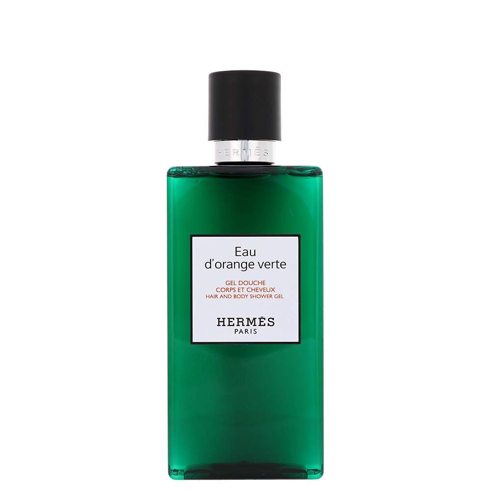 Hermes Eau dOrange Verte for Unisex Hair and Body Shower Gel, 6.7 Ounce/200ml