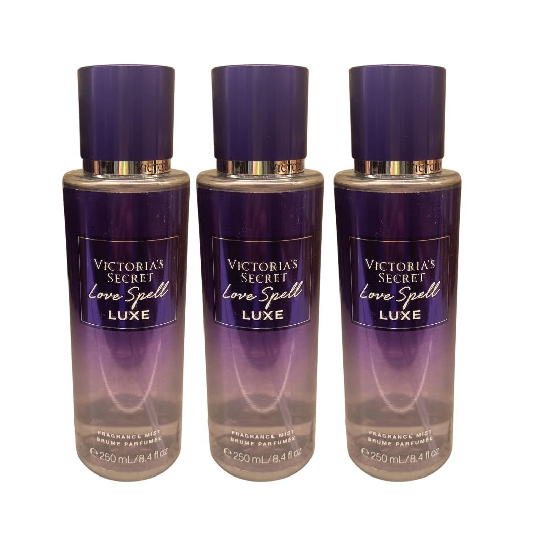 Victorias Secret Love Spell Luxe Fragrance Mist 8.4oz (3-pack)