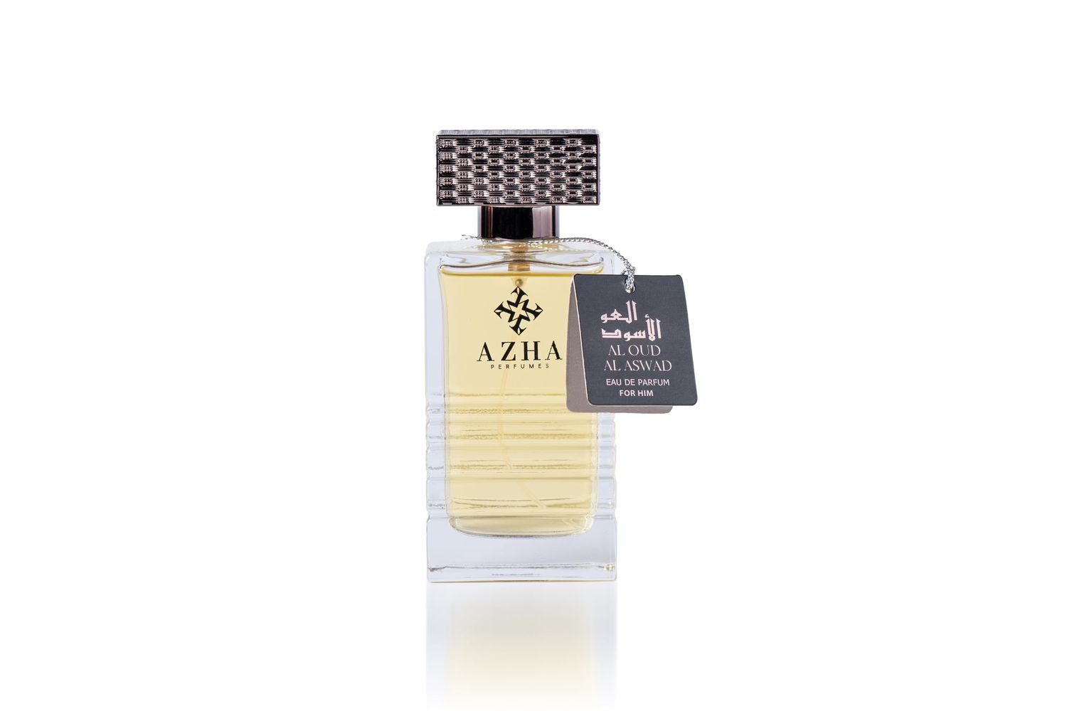 Azha Perfumes Al Oud Al Aswad For Him EDP Spray 100ML | Bold, Woody &amp; Musky Fragrance with Spicy, Cedarwood &amp; Oud Notes