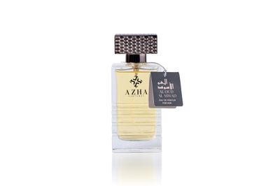 Azha Perfumes Al Oud Al Aswad For Him EDP Spray 100ML | Bold, Woody &amp; Musky Fragrance with Spicy, Cedarwood &amp; Oud Notes