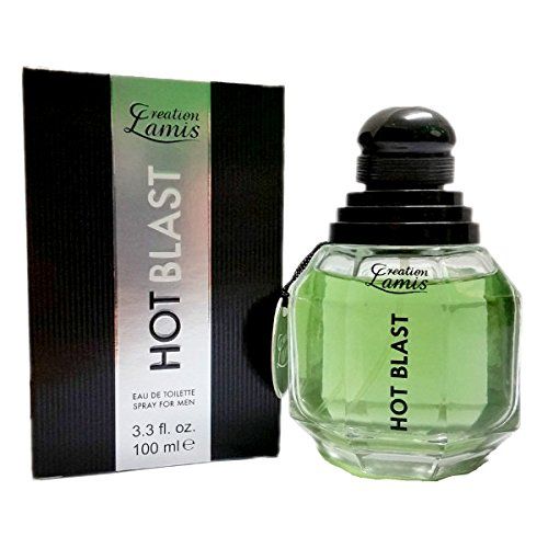 HOT BLAST BY CREATION LAMIS COLOGNE FOR MEN 3.3 OZ / 100 ML EAU DE TOILETTE SPRAY