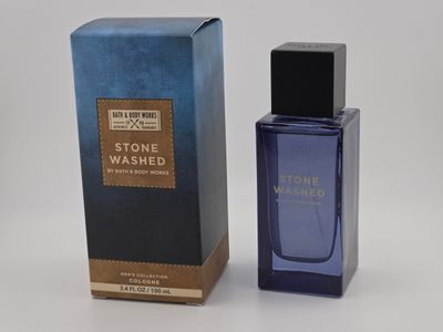 Stone Washed Mens Cologne by Bath and Body 3.4 FL OZ