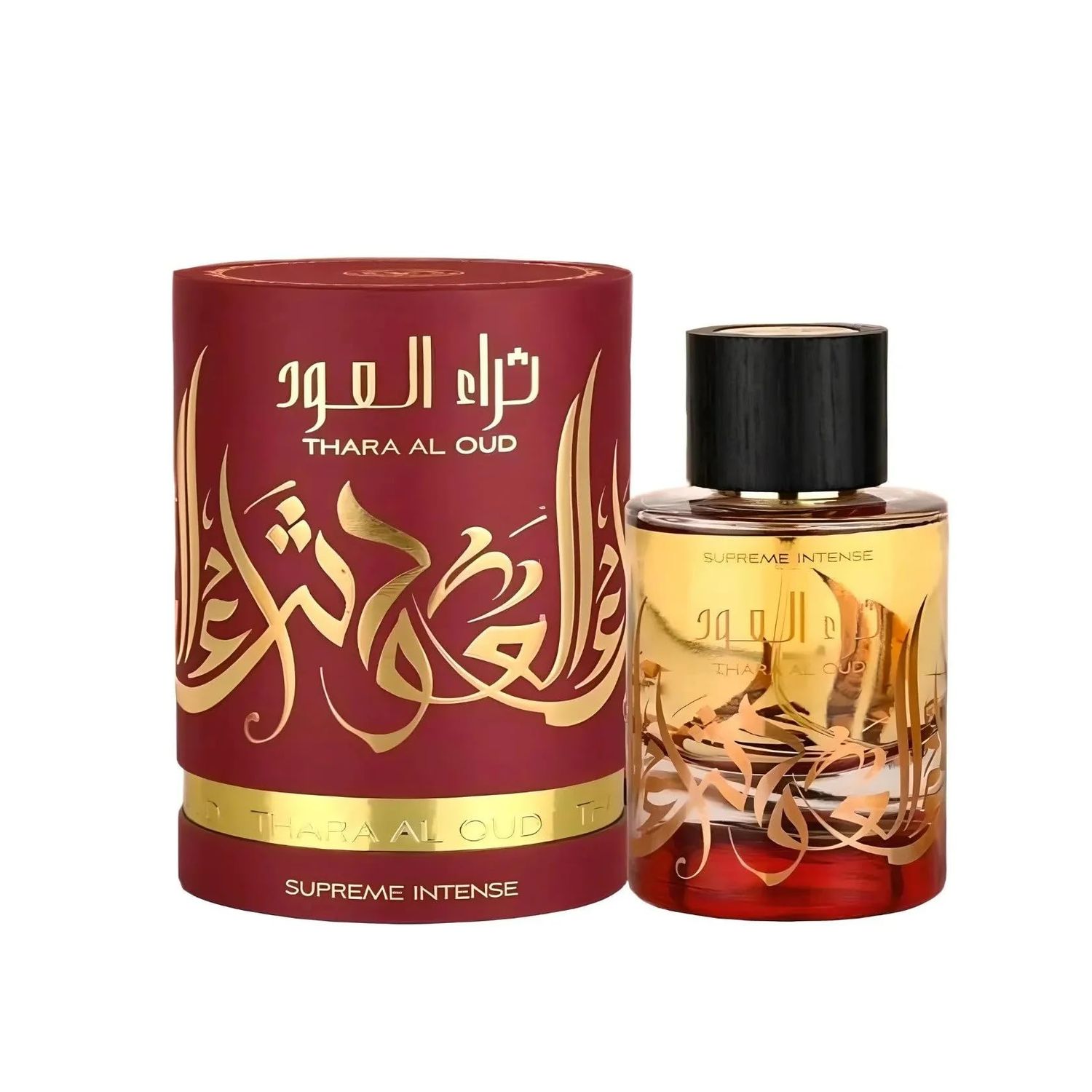 Ard Al Zaafaran. Thara Al Oud Supreme Intense Eau de Parfum Spray for Unisex, 3.4 Ounce