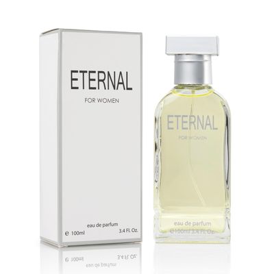 Eternal for Women - 3.4 Fluid Ounce Eau De Parfum Spray Refreshing Mix of Citrus Floral &amp; Musk Fragrances Smell Fresh All Day Long Lovely Gift Occasions, Parfume for Women 100ml Bottle