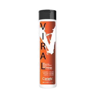 Celeb Luxury Copper Hair Color Depositing Colorwash Shampoo for Brunettes, Maintains &amp; Refreshes Auburn Hair Color