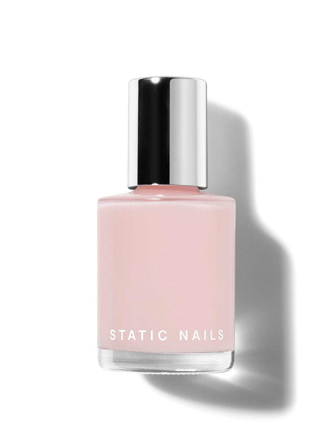 Static Nails Liquid Glass Lacquer, Longer Lasting 8 Free Treatment Nail Polish (Nudes/Neutrals) (Soft Glow) - Quick Dry Finger Nail Polish - DIY Nail Art Salon - Gift for Women
