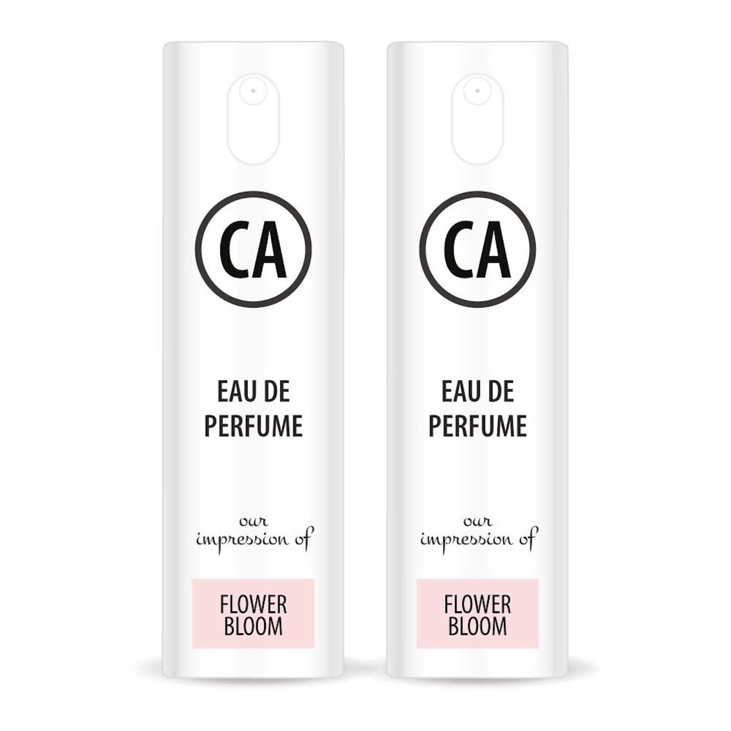 CA Perfume Impression of Flowerbloom for Woman Fragrance Eau de Parfum Sprayer (0.3 Fl Oz/10 ml) X2