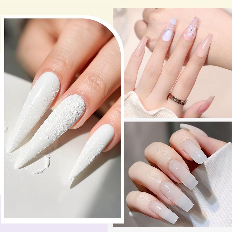 Acrylic Nail Kit With Drill And U V Light Full Nail Kit Set Professional Nail Starter Kit For Beginners Acrylic With Everything