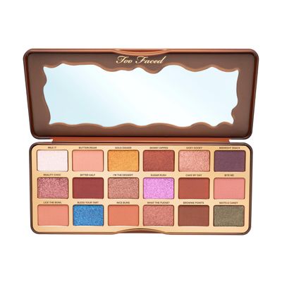 Too Faced Better Than Chocolate Eye Shadow Palette | High Pigment, Shimmer Matte, 0.7 Ounce