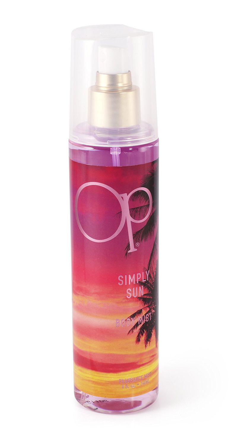Ocean Pacific Simply Sun Body Mist for Her, 8 Fluid Ounce