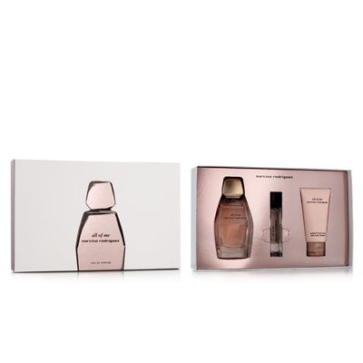 Narciso Rodriguez All Of Me Gift Set (EDP 3 Fl. Oz Body Lotion 1.6 Fl.Oz EDP mini 0.33 Fl. Oz)