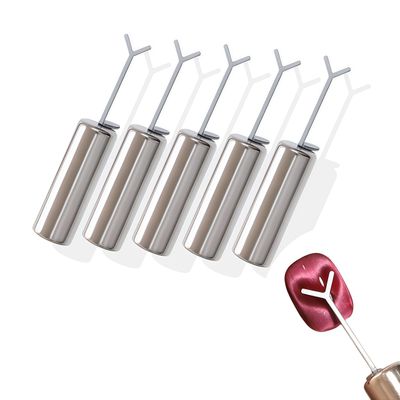 Heart Magnet for Cat Eye Gel Polish, Magnetic Nail Art Tool for Stunning Cat Eye Effect, DIY Manicure Kit with Y-Shaped Guide Sticks, Professional Nail Magnet for Home and Salon Use5pcs