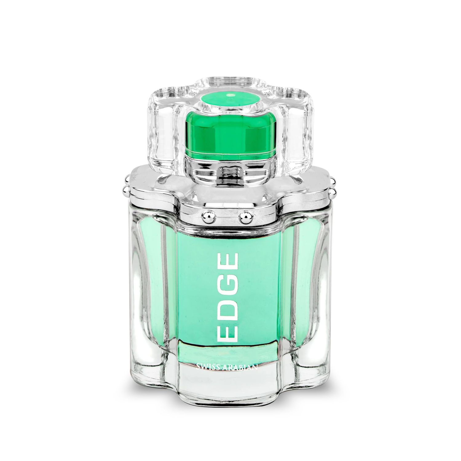 Swiss Arabian EDGE Men, Eau de Parfum 100mL | Clean, Citrusy and Shower Fresh | Lemon, Lavender, Mint, Cinnamon, Cardamom, Cedarwood, Patchouli, Sandalwood | by Oud Perfume Artisan Cologne Spray