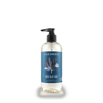 Caldrea Hand Wash Soap, Basil Blue Sage Scent, 10.8 Oz