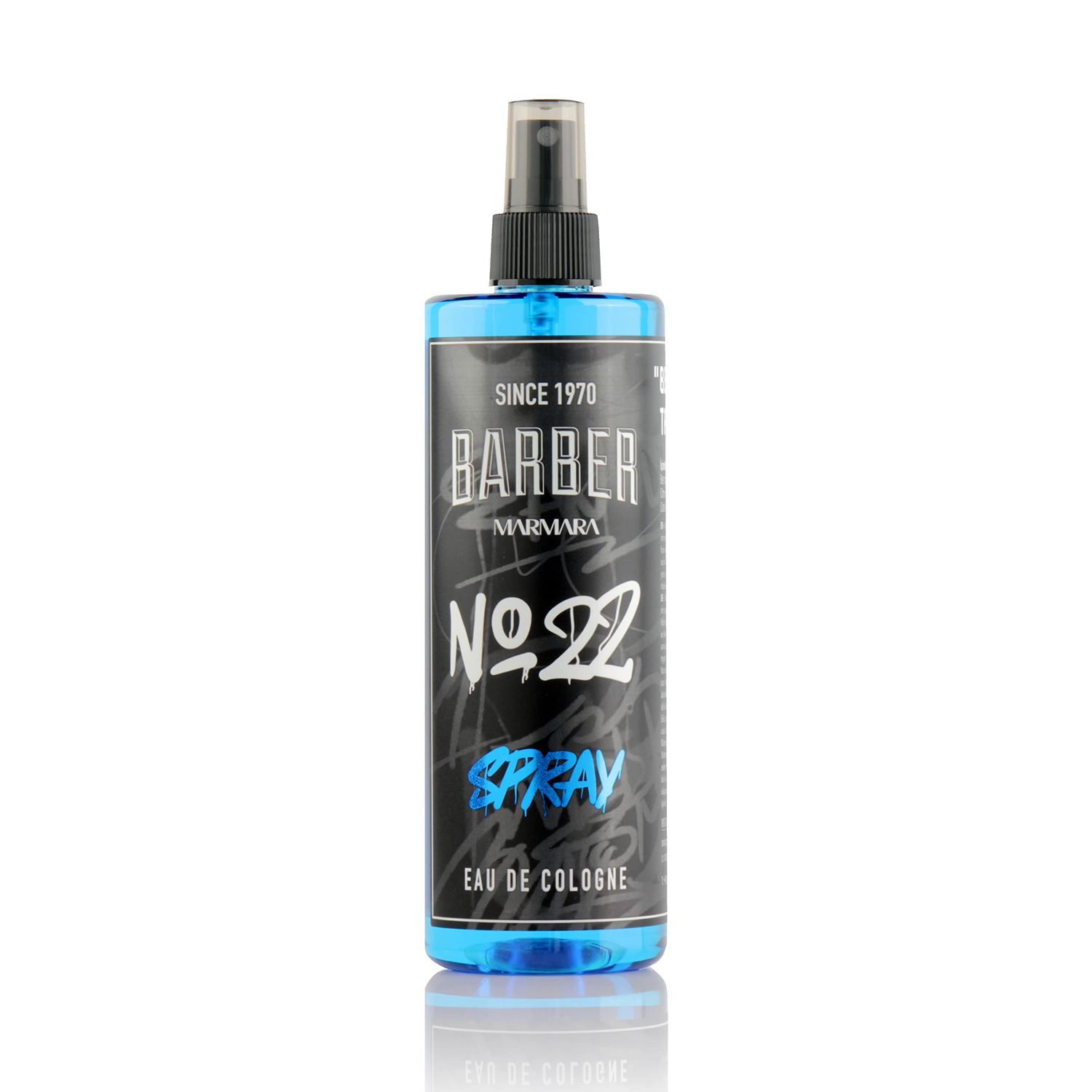 barber marmara Eau de Cologne Pump Spray Mens Graffiti After Shave Mens Fragrance Water Shaving Water Men Barber Mens Fragrances Body Spray Barbershop 400ml (400 ml, No22)