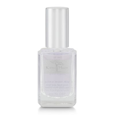 karma organic Base Coat and Top Coat 2 in 1 Nail Polish, Dip Powder &amp; Polygel Base activator, Long Lasting Clear Nail Enamel, Nail Polish Strengthener - (0.43 FL oz)