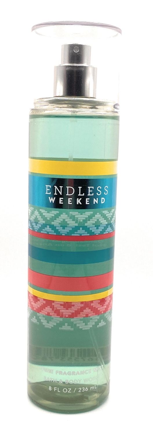 Bath &amp; Body Works Endless Weekend Fine Fragrance Mist 8 Fluid Ounce Spray