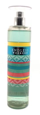 Bath &amp; Body Works Endless Weekend Fine Fragrance Mist 8 Fluid Ounce Spray