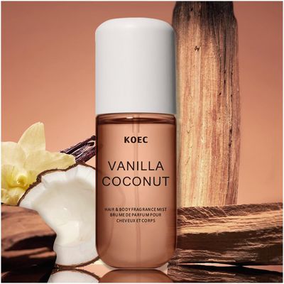 ZHZHo KOEC Heavy Cream Hair &amp; Body Fragrance Mist, Long-lasting Middle Eastern Perfume (Vanilla)