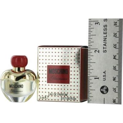 MOSCHINO GLAMOUR by Moschino for WOMEN: EAU DE PARFUM .17 OZ MINI (note minis approximately 1-2 inches in height)