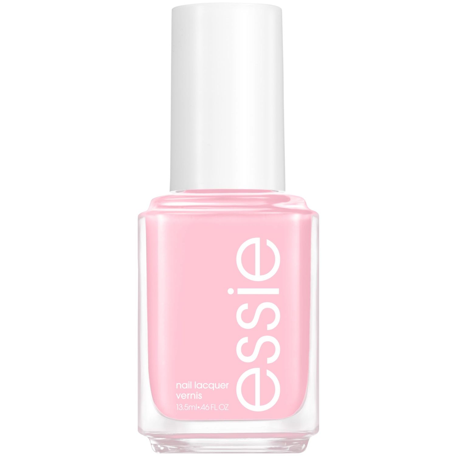 essie salon-quality nail polish, vegan formula, sheer light pink, Minimalistic, 0.46 fl oz