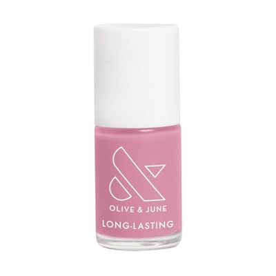 Olive &amp; June Long-Lasting Nail Polish | Plump, Gel-Like Finish | No Lamp Needed | Lasts up to 10 days | Salon-Quality Color at Home | 15-Free, Vegan &amp; Cruelty-Free | Chip-Resistant Shine | World Lit
