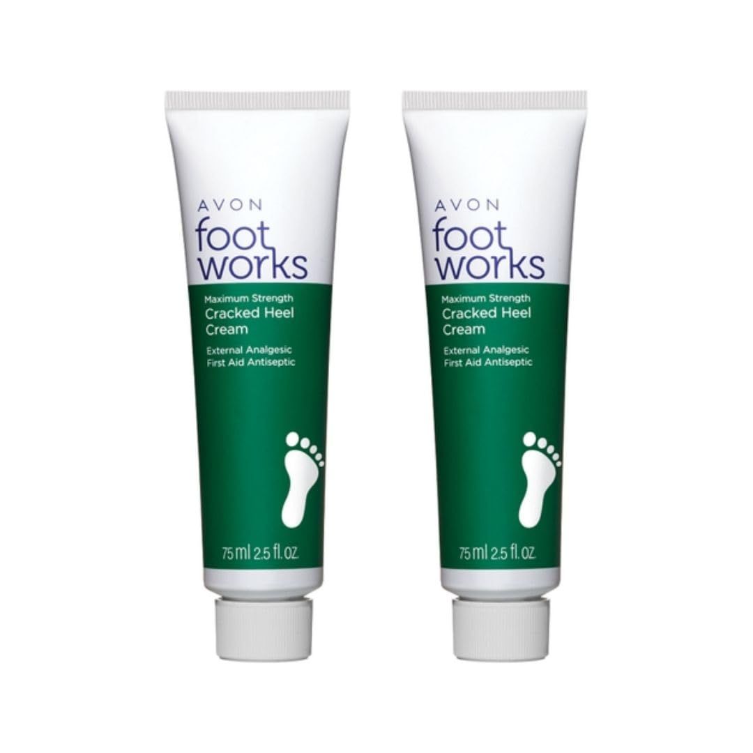 2 Foot Works Healthy Maximum Strength Cracked Heel Creams