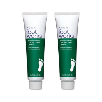 2 Foot Works Healthy Maximum Strength Cracked Heel Creams