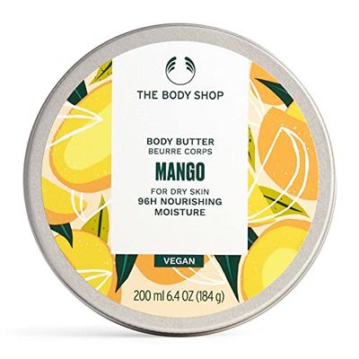 The Body Shop Mango Body Butter - Nourishing &amp; Moisturizing Skincare for Normal Skin - Vegan - 6.4 oz