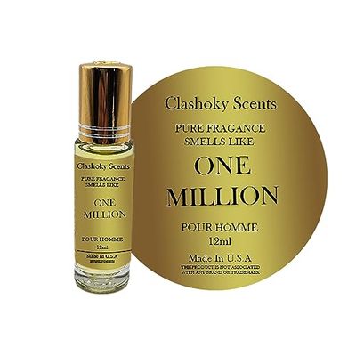 Clashoky Fragrance Perfume Oils One million Cologne Roll On Body Oil for Men (12ml) (Pack of 1)