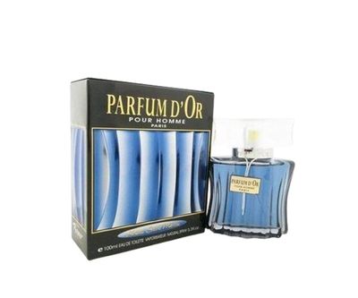 Kristel Saint Martin Parfum Dor Pour Homme Eau De toilette Spray for Men, 3.3 Ounce