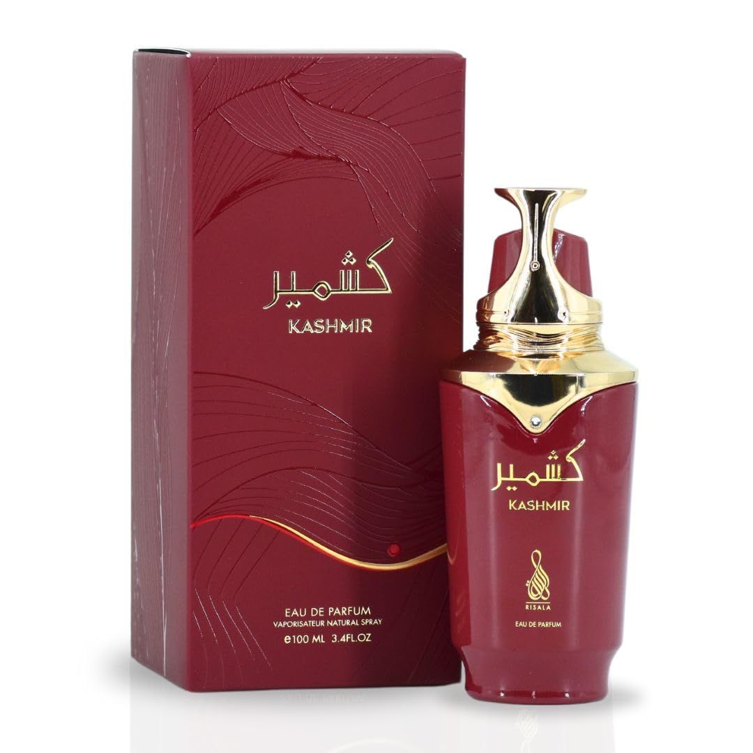 RISALA Kashmir Arabian Perfumes for Women 100ML (3.4 OZ) Long Lasting Perfumes For Women Immerse Yourself with this Eau De Parfum For Women Captivating &amp; Aromatic Fragrance